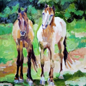 Baca Chica Horses by Rachel Catlett