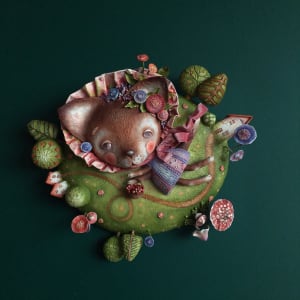 Panel (panneau) doll #2 by Anna Zueva 