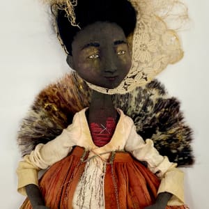 Black Madonna: Earth by Leslie O'Leary  Image: Close up