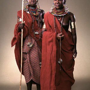 Maasai Mothers by Jodi and Richard Creager 