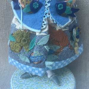 Go Fish by Christine Shively Benjamin  Image: Close up of the skirt composition