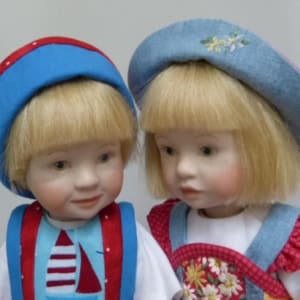 Noah by Heather Maciak  Image: Close of the Noah and Daisy as a pair $350.00