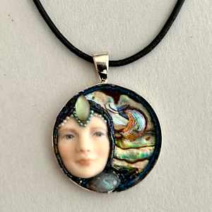 Moonlight Pendant necklace by Stephanie Blythe 