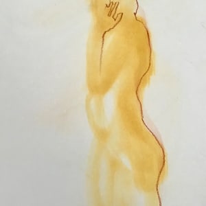 The Watcher by Kate Church  Image: life drawing 1