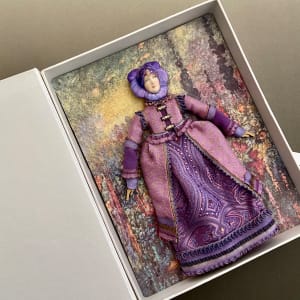 Wall Flower in Purple by Stephanie Blythe 