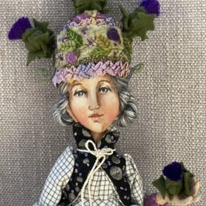 Thistle Maiden by Christine Shively Benjamin  Image: Close up from Waist up