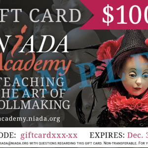 NIADA Academy Gift Card by NIADA Academy  Image: NIADA Academy $100.00 Gift Card