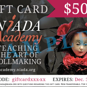 NIADA Academy Gift Card by NIADA Academy  Image: NIADA Academy $50.00 Gift Card