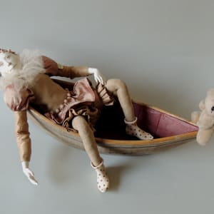 Sharing a boat by Marlaine Verhelst 