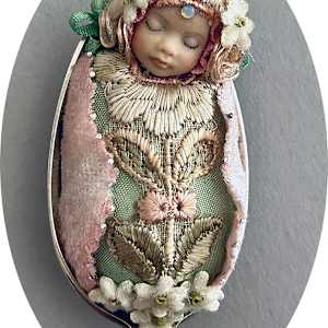 Fleur Sterling Silver Spoon Baby by Stephanie Blythe 