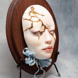 Kintsugi Blue by Pat Lillich 