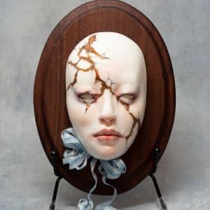 Kintsugi Blue by Pat Lillich 