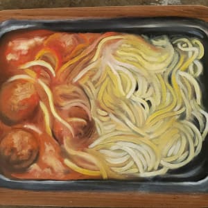 Spaghetti and Meatballs by Barbara Pollak-Lewis