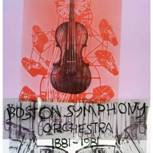 Boston Symphony Orchestra by Robert Rauschenberg