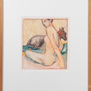 Eve with Deer by Daphne Vom Baur