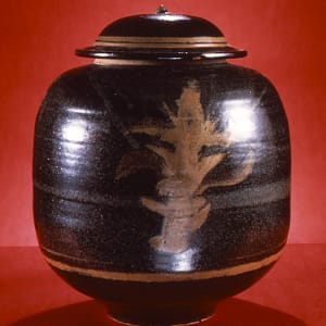 Large Covered Jar by Michael Johnson