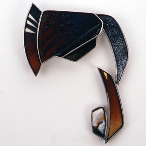 Brooch from the "Dembones" Series by Susan B. Willis