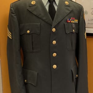 U.S. Army Uniform Jacket by U.S. Army Issued  Image: Military Uniform Jacket, Front