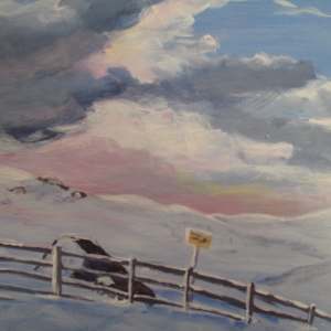Afternoon Light Mt Perisher by Terry Chalk, Image 1.