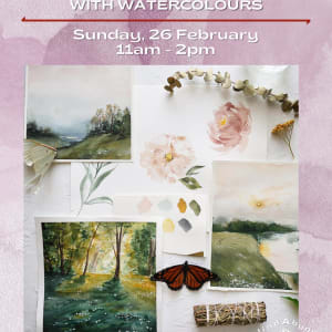 Watercolour Workshop with Jan Owens by Workshops 2023 