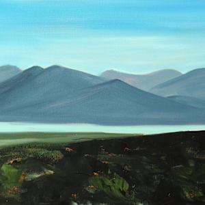 Tranquil Lake by Kim Roberts 