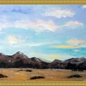 Turquoise Dreamscape by Kim Roberts 