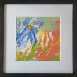 Wild Iris 1 by Kim Roberts 