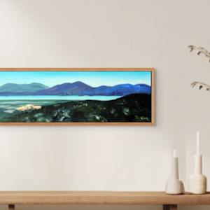 Lavender Lake Vista by Kim Roberts 