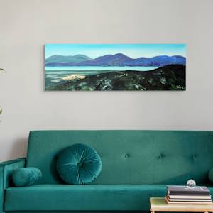 Lavender Lake Vista by Kim Roberts 