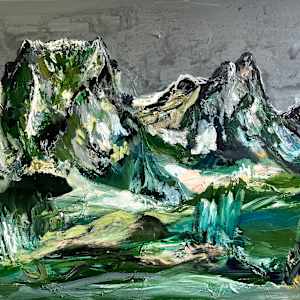 Mountains „Rougemont“ by Dietschi Art 