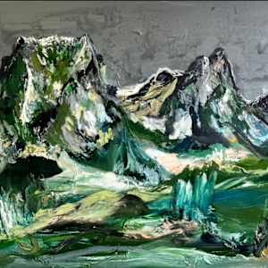 Mountains „Rougemont“ by Dietschi Art