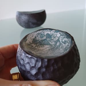 Rock Pool Vessel IV by Jo Richards Hooker Artist 