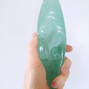 Fleur de lis Vessel by Jo Richards Hooker Artist 