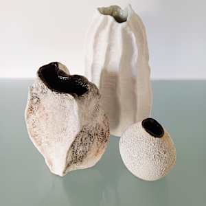 Geode Vase III mini by Jo Richards Hooker Artist 