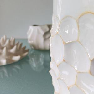 Crater Vase IV by Jo Richards Hooker Artist 