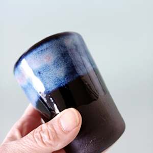 Deep Blue Keep Cup by Jo Richards Hooker Artist