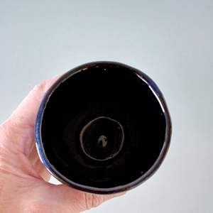 Deep Blue Keep Cup by Jo Richards Hooker Artist