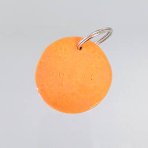 Key Ring - Orange by Jo Richards Hooker Artist 