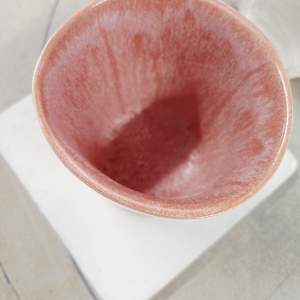 Rose Quartz Keep Cup by Jo Richards Hooker Artist 