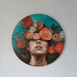 She Dreams in Colour by Jo Richards Hooker Artist 