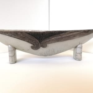 Triple Wave Vessel by Jo Richards Mixed Media Artist 