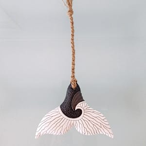 Whale Tail LI (large) by Jo Richards Hooker Artist 