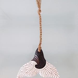 Whale Tail L (large) by Jo Richards Hooker Artist 