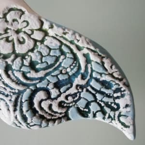 Whale Tail Lace XXIII small by Jo Richards Hooker Artist 