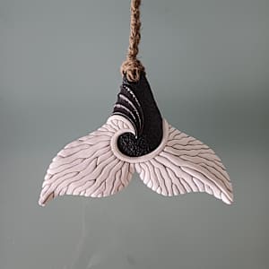 Whale Tail LXX IX (large) by Jo Richards Hooker Artist, Image 4.