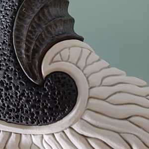 Whale Tail LX VI (large) by Jo Richards Hooker Artist 