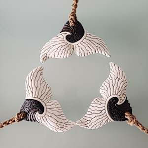 Whale Tail LX IX (small) by Jo Richards Hooker Artist