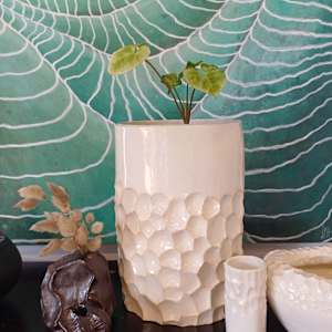 Geode Vase II mini by Jo Richards Hooker Artist 