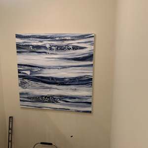 Viney Commission 48”x48” by Courtney Cotton  Image: Instal night