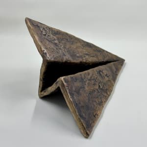 Paper Airplane Bronze by Courtney Cotton